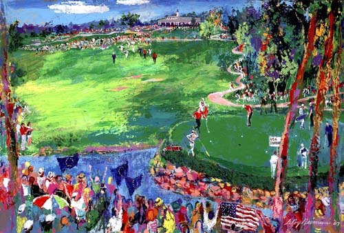 Leroy Neiman Ryder Cup Valhalla 2008